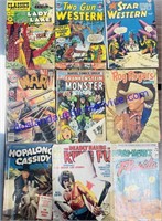 Lot of 9 Vintage Story Comics