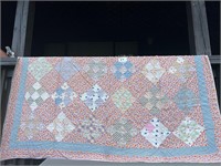 Floral Fruit Patchwork Handmade Quilt