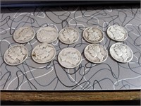 $1 face value 90% silver U. S mint coins