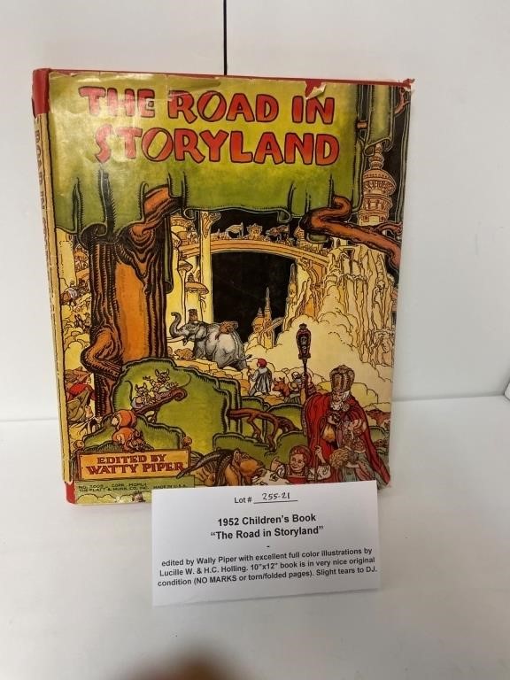 1952 Children's Book, the Road in Storyland