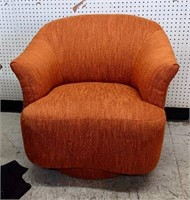 MCM Knoll Style Swivel Club Arm Chair