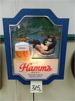 Hamm's Innertube Bear Lighted Sign