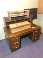 Wood office desk