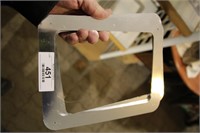 6 Aluminum Air Duct Frames Opening 8" x 5 3/4"