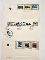 1981 China Stamps-First Day Cover Stamp Set