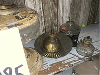 4 PCS OIL LAMP PARTS