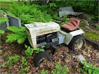 Bolans Riding Lawn Mower - Untested (by fence) -
