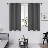 SM14  Deconovo Blackout Curtain Panels, 38" x 54