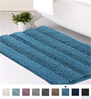 SM15  Primebeau Soft Chenille Bath Rug, 20 x 32