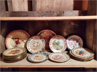 Dutch metal decorative plates