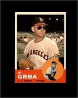 1963 Topps #231 Eli Grba EX to EX-MT+