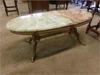Beautiful Onyx Topped Coffee Table