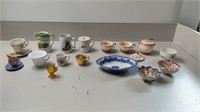 Vintage Tea Cups & Saucers, Oriental Bowls