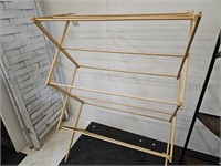 Display OR Drying  Rack Folds for Storage