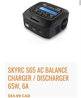 Sky RC S65 Ac Balance Charger / Discharger 65W 6A