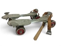 Vintage Pair of Speed King Adjustable Shoe Roller