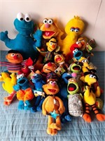 New With Tags Sesame Street Plush Toys