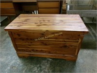 Cedar Blanket Box