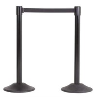 US Weight Steel Stanchion w/ 7.5' Belt