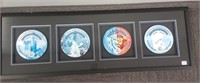 Framed set of 4 - 2016 St. Paul Winter Carnival