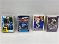 FOUR TORONTO BLUE JAYS TEAM SETS