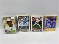 FOUR TORONTO BLUE JAYS TEAM SETS