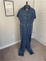 Vtg 1990's Liz Claiborne Jeans jumpsuit