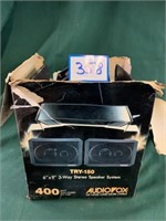 Audiovox TRY-150 400 Watt Speakers
