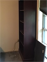 Heavy 5 shelf bookcase in office