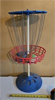 Miniature Disc Golf Basket and Discs