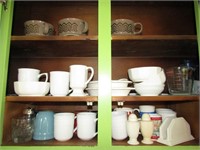Cupboard Full Of Dishes