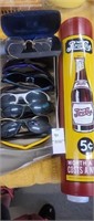 Pepsi Cola Cup Dispenser & Sunglasses