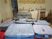 8 luggage bags