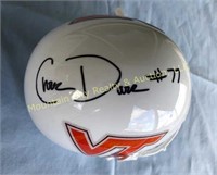 Christian Darrisaw Autographed Mini VT Helmet