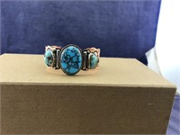 Southwest Copper & Nickel Silver 3 Turquoise