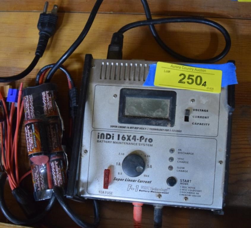 Indi Battery Tender for R/C Vehicles