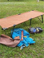 Magellan Camping Cot w/Storage Bag, Tents and