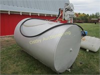 500- gallon fuel barrel w/electric 120v. pump