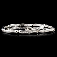 Diamond Bracelet: 0.95ctw in 14K Gold