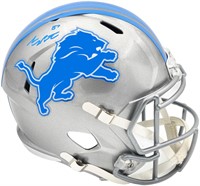 Sam LaPorta  Detroit Lions Helmet Beckett