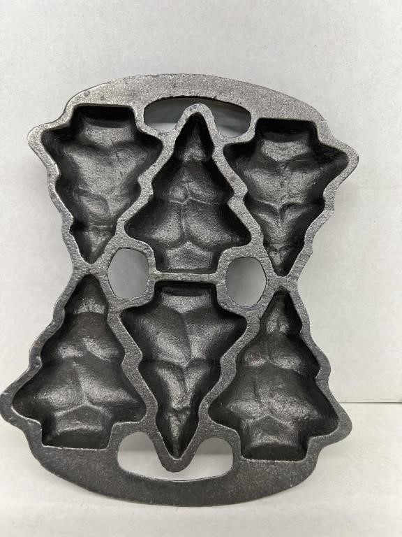 John wright cast-iron Christmas tree mold