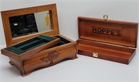 Beautifully  Crafted Wooden Jewelry Box Plus ...