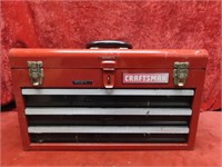 Craftsman red tool box.