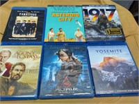 6- Assorted Blu-Rays Group V