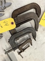 4 C-Clamps