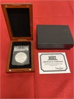 Graded 2012 1 Ounce Silver Eagle Coin ANACS