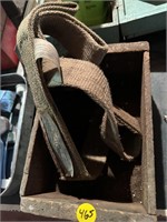Wood Box w/Lifting Strap