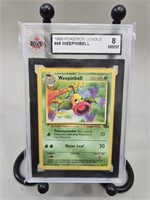 1999 Graded " Weepinbell" Pokemon Jungle card