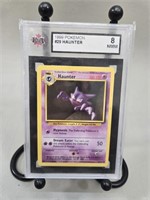 1999 Graded " Haunter " Pokemon card