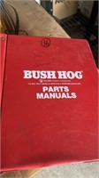 Bush Hog Parts Manual in Binder